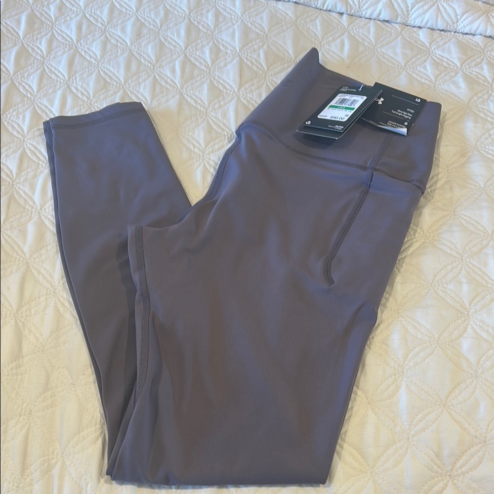 Purple High-Waisted Leggings
